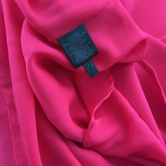 Ralph Lauren Pink hibiscus Barbie spaghetti strap summer midi slip dress nwt - Picture 5 of 5